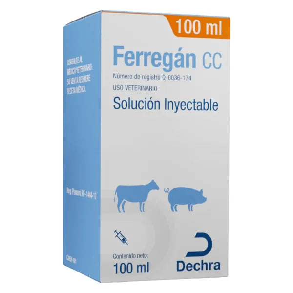 Ferregan CC Frasco ámpula 100 ml